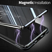 economico Cover Samsung-telefono Custodia Per Samsung Galaxy S25 Ultra S24 S23 S22 S21 S20 Plus Ultra A54 A34 A14 S10 Note 20 Ultra A33 A12 A32 Custodia Integrale Custodia ad adsorbimento magnetico Magnetico Doppio Lato