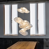 economico Luci Isola cucina-20 cm lampada a sospensione a led design singolo vetro galvanizzato stile nordico 220-240v
