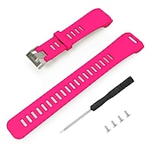 Χαμηλού Κόστους Ζώνες ρολογιών Garmin-Παρακολουθήστε το συγκρότημα για Γκάρμιν Vivosmart HR σιλικόνη Αντικατάσταση Λουρί Αναπνέει Αθλητικό Μπρασελέ Περικάρπιο