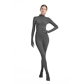 abordables Mat-Costumes Zentai Costume de cosplay combinaison Costume de Carnaval Combinaison Intégrale Femmes Tous Garçons Cosplay Couleur Unie Lycra Spandex Costume pour Halloween Carnaval Journée des enfants