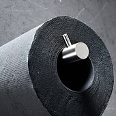voordelige Toiletrolhouders-Toiletrolhouder Nieuw Design / Zelfklevend / Creatief Hedendaagse / Modern Roestvast staal / Koolstofarm staal / Metaal 1pc - Badkamer Muurbevestigd
