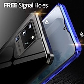 economico Cover Samsung-telefono Custodia Per Samsung Galaxy S25 Ultra S24 S23 S22 S21 S20 Plus Ultra A54 A34 A14 S10 Note 20 Ultra A33 A12 A32 Custodia Integrale Custodia ad adsorbimento magnetico Magnetico Doppio Lato