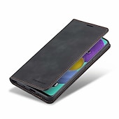 baratos Capa Samsung-Capa Para Samsung Galaxy S24 S20 Plus S20 Ultra S20 S25 Ultra Capa Para Corpo Inteiro Carteira de Couro com Suporte de Pé Flip Carteira Couro Genuíno TPU Sólido