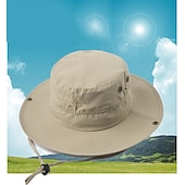 economico Copricapo da esterno-Cappello da sole Cappello da pesca Cappello da escursionismo Cappello Portatile Protezione Solare UV Protezione solare Estate Primavera Autunno Ampia tesa Per uomo Per donna Campeggio / Escursionismo
