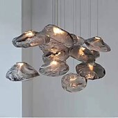 economico Luci Isola cucina-20 cm lampada a sospensione a led design singolo vetro galvanizzato stile nordico 220-240v