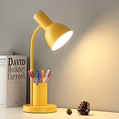 cheap Desk Lamps-Desk Lamp Eye Protection / Adjustable / Dimmable LED power supply For Bedroom / Study Room / Office AC100-240V Yellow / Blue / Pink / CE Certified