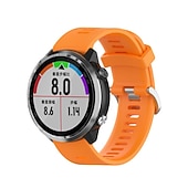 Недорогие Ремешки для часов Garmin-Ремешок для часов для Garmin Подход S42 / S40 / S12 силиконовый Замена Ремень Дышащий Спортивный ремешок Браслет