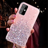 Χαμηλού Κόστους Samsung Θήκη-τηλέφωνο tok Για Samsung Galaxy S24 S23 S22 S21 S20 Plus Ultra Α73 Α53 Α33 A42 S25 Ultra Πίσω Κάλυμμα Λάμψη γκλίτερ Ουρανός Λάμψη γκλίτερ TPU
