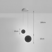 cheap Island Lights-15 cm Cluster Design Pendant Light Metal Mini Painted Finishes Contemporary Artistic 110-120V 220-240V