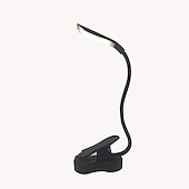 abordables Lampes de lecture-Lampe de lecture Rechargeable / Protection des Yeux / Intensité Réglable Moderne contemporain Batterie Li intégrée Pour Bureau / Bureau de maison / Bureau ABS DC 5V Blanche / Noir