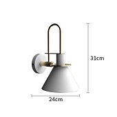 levne Vnitřní nástěnná světla-Nový design tradiční klasika / Nordický styl Obývací pokoj / Ložnice Kov nástěnné svítidlo IP24 110-120V / 220-240V 40 W / E26 / E27