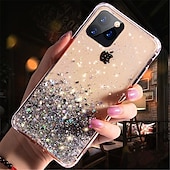 رخيصةأون جرابات آيفون-هاتف غطاء من أجل آيفون 15 برو ماكس بلس iPhone 14 13 12 11 Pro Max Mini X XR XS Max 8 7 Plus غطاء خلفي اضحة وضوح الشمس للنساء فتاة بلينغ بريق لامعة TPU