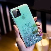 رخيصةأون جرابات آيفون-هاتف غطاء من أجل آيفون 15 برو ماكس بلس iPhone 14 13 12 11 Pro Max Mini X XR XS Max 8 7 Plus غطاء خلفي اضحة وضوح الشمس للنساء فتاة بلينغ بريق لامعة TPU