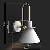 levne Vnitřní nástěnná světla-Nový design tradiční klasika / Nordický styl Obývací pokoj / Ložnice Kov nástěnné svítidlo IP24 110-120V / 220-240V 40 W / E26 / E27