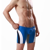economico Costumi da Bagno per Uomini-SEOBEAN® Per uomo Pantaloncini da mare Pantaloni Nuoto Surf Sport acquatici Costumi da bagno Traspirante Asciugatura rapida Comodo Chinlon Elastene Abbigliamento mare / Estate / Elasticizzato