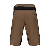 preiswerte Fahrradhosen Herren-Nuckily herren mtb shorts lycra radhose wasserdicht atmungsaktiv schnell trocknend leicht und baggy reißverschlusstaschen sommer fahrradbekleidung berg rennrad radsport fortgeschritten schwarz