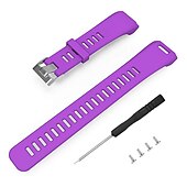 Χαμηλού Κόστους Ζώνες ρολογιών Garmin-Παρακολουθήστε το συγκρότημα για Γκάρμιν Vivosmart HR σιλικόνη Αντικατάσταση Λουρί Αναπνέει Αθλητικό Μπρασελέ Περικάρπιο