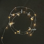 halpa Paristokäyttöinen-valokuvaleikevalo 50 värikäs led -yövalo koristelu asuntolan juhliin valoisa sali makuuhuoneen ilmapiiri kevyt juhla häät koristelu valokokoonpano 50 leikettä 1 sarja