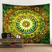 tanie Tkanina mandali-mandala czeski gobelin ścienny art decor koc kurtyna wiszący dom sypialnia salon akademik dekoracja boho hippie psychodeliczny kwiatowy kwiat lotos indyjski