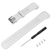 Χαμηλού Κόστους Ζώνες ρολογιών Garmin-Παρακολουθήστε το συγκρότημα για Γκάρμιν Vivosmart HR σιλικόνη Αντικατάσταση Λουρί Αναπνέει Αθλητικό Μπρασελέ Περικάρπιο