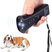 cheap Dog Training &amp; Behavior-New Ultrasonic Dog Chaser Aggressive Attack Repeller Trainer LED Flashlight training Repeller Control Anti Bark Barking