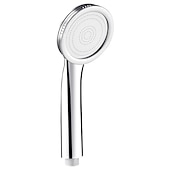 economico Doccetta-1pc soffione doccia con ugello pressurizzato accessori per il bagno in abs soffione doccia portatile cromato a risparmio idrico ad alta pressione