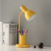 cheap Desk Lamps-Desk Lamp Eye Protection / Adjustable / Dimmable LED power supply For Bedroom / Study Room / Office AC100-240V Yellow / Blue / Pink / CE Certified