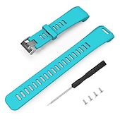 Χαμηλού Κόστους Ζώνες ρολογιών Garmin-Παρακολουθήστε το συγκρότημα για Γκάρμιν Vivosmart HR σιλικόνη Αντικατάσταση Λουρί Αναπνέει Αθλητικό Μπρασελέ Περικάρπιο