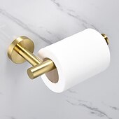 economico Portasciugamani-Portasciugamani a muro / Porta rotolo di carta igienica / Appendi-accappatoio Nuovo design / Creativo Moderno / Modern Acciaio inossidabile / Acciaio a basso tenore di carbonio / Metallo 3 pezzi -