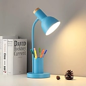 cheap Desk Lamps-Desk Lamp Eye Protection / Adjustable / Dimmable LED power supply For Bedroom / Study Room / Office AC100-240V Yellow / Blue / Pink / CE Certified