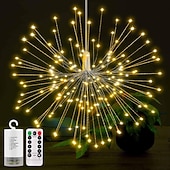 cheap Battery String Lights-12.5cm String Lights 150 LEDs Warm White White Multi Color Creative Party Christmas Wedding Decoration AA Batteries Powered