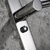 economico Portasciugamani-portasciugamani multistrato portasciugamani portasciugamani, mensola portasciugamani a 3 livelli in acciaio inossidabile per bagno portasciugamani da 30 cm ~ 70 cm (nero/cromo/oro spazzolato/nichel spazzolato)