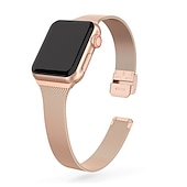 Χαμηλού Κόστους Ζώνες Apple Watch-Παρακολουθήστε το συγκρότημα για Apple Watch Series 8 7 6 5 4 3 2 1 SE Ανοξείδωτο Ατσάλι Αντικατάσταση Λουρί Μιλανέζικη Πλέξη Περικάρπιο