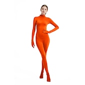 abordables Mat-Costumes Zentai Costume de cosplay combinaison Costume de Carnaval Combinaison Intégrale Femmes Tous Garçons Cosplay Couleur Unie Lycra Spandex Costume pour Halloween Carnaval Journée des enfants