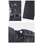 voordelige Bovenkleding-Punk &amp; Gothic Middeleeuws Steampunk Jas Trenchcoat Overkleding Heks Pest dokter Wijd uitlopend Kostuum Dames Stoompunk Walpurgisnacht Halloween Carnaval Maskerade Feest Halloween Festival Volwassenen