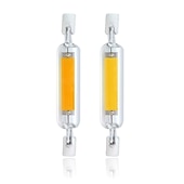 Χαμηλού Κόστους LED Φωτοσωλήνες-2pcs 78mm r7s οδήγησε βολβός βολβού φωτισμού αλογόνου διπλό άκρο βάσης γωνία δέσμης 360-βαθμού για την ασφάλεια εργασίας φώτα τοπίο