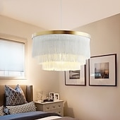 billiga Ring &amp; Rund Design-42 cm enkel design taklampa led tofs metall elektropläterad modern traditionell / klassisk generisk