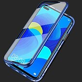 お買い得  その他のスマホケース-電話 ケース 用途 Huawei フルボディーケース Nova 8 Pro Nova 8 P40 P40 Pro P40 Pro+ P20 P20 Pro P20 lite P30 P30 Pro 耐衝撃 ミラー クリア タイル柄 クリア 強化ガラス メタル