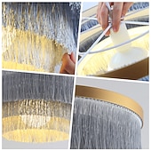 billiga Ring &amp; Rund Design-42 cm enkel design taklampa led tofs metall elektropläterad modern traditionell / klassisk generisk