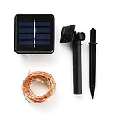 お買い得  ソーラーストリングライト-太陽光発電ブドウの枝は屋外ストリングライトセット2mx5ブランチを導いた100led屋外防水ガーデンフェンスツリーは柔軟なストリング妖精の枝ライトヤードガーランドパティオ庭の装飾照明を導いた