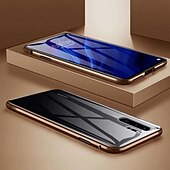 お買い得  その他のスマホケース-電話 ケース 用途 Huawei フルボディーケース Nova 8 Pro Nova 8 P40 P40 Pro P40 Pro+ P20 P20 Pro P20 lite P30 P30 Pro 耐衝撃 ミラー クリア タイル柄 クリア 強化ガラス メタル