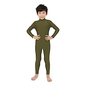 abordables Mat-Combinaison combinaison Costume de Carnaval Combinaison Intégrale Enfant Garçons Fille Charme Ordinaire Sportif N / C Lycra Spandex Costume pour Formel Sport &amp; Loisir Rue Nouvel An Enfants Enfant