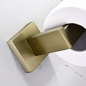 halpa Pyyhetangot-kylpyhuonetarvikesarja ruostumatonta terästä sisältää yksi pyyhetanko wc-paperipidike viittakoukku ja pyyhehylly seinälle kultainen 1 tai 3 tai 4 kpl