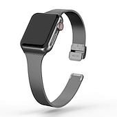 Χαμηλού Κόστους Ζώνες Apple Watch-Παρακολουθήστε το συγκρότημα για Apple Watch Series 8 7 6 5 4 3 2 1 SE Ανοξείδωτο Ατσάλι Αντικατάσταση Λουρί Μιλανέζικη Πλέξη Περικάρπιο