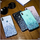 رخيصةأون جرابات آيفون-هاتف غطاء من أجل آيفون 15 برو ماكس بلس iPhone 14 13 12 11 Pro Max Mini X XR XS Max 8 7 Plus غطاء خلفي اضحة وضوح الشمس للنساء فتاة بلينغ بريق لامعة TPU