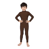 abordables Mat-Combinaison combinaison Costume de Carnaval Combinaison Intégrale Enfant Garçons Fille Charme Ordinaire Sportif N / C Lycra Spandex Costume pour Formel Sport &amp; Loisir Rue Nouvel An Enfants Enfant