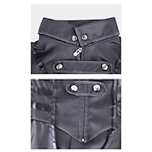 voordelige Bovenkleding-Punk &amp; Gothic Middeleeuws Steampunk Jas Trenchcoat Overkleding Heks Pest dokter Wijd uitlopend Kostuum Dames Stoompunk Walpurgisnacht Halloween Carnaval Maskerade Feest Halloween Festival Volwassenen