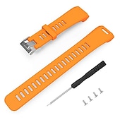 Χαμηλού Κόστους Ζώνες ρολογιών Garmin-Παρακολουθήστε το συγκρότημα για Γκάρμιν Vivosmart HR σιλικόνη Αντικατάσταση Λουρί Αναπνέει Αθλητικό Μπρασελέ Περικάρπιο