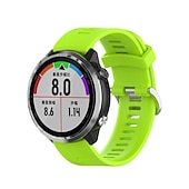 Недорогие Ремешки для часов Garmin-Ремешок для часов для Garmin Подход S42 / S40 / S12 силиконовый Замена Ремень Дышащий Спортивный ремешок Браслет