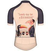 abordables Maillots pour hommes-Homme Maillot Velo Cyclisme Manche Courte Cyclisme Maillot Top avec 3 poches arrière VTT Vélo tout terrain Vélo Route Cyclisme Respirable Séchage rapide Résistant aux ultraviolets Jaune Rose Noir